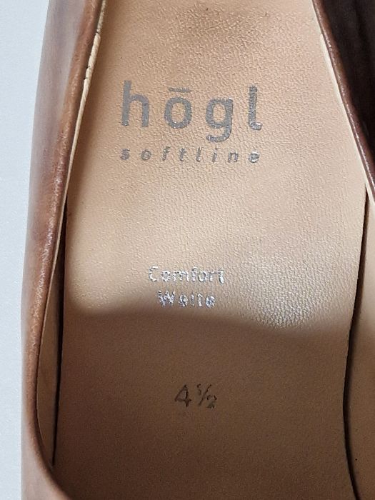 Högl półbuty/czółenka brązowe 37,5