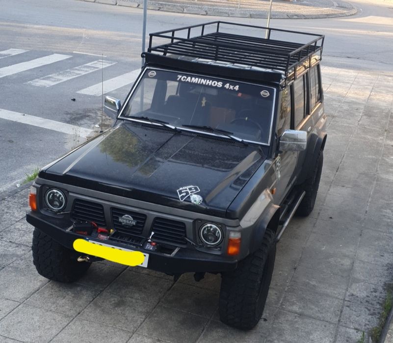 Grande tejadilho nissan patrol gr y60 longo
