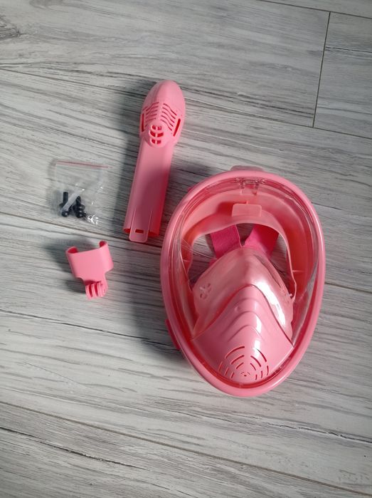 Nowa!Maska do nurkowania dla dziecka XS Pink