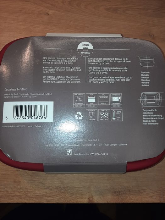 Forma do zapiekania ceramiczna STAUB ZWILLING nowa!!!