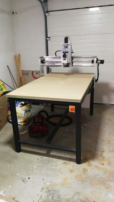 Router CNC Fresadora, Spindle 2.2kw, Faca tangencial , Servos, vacuo