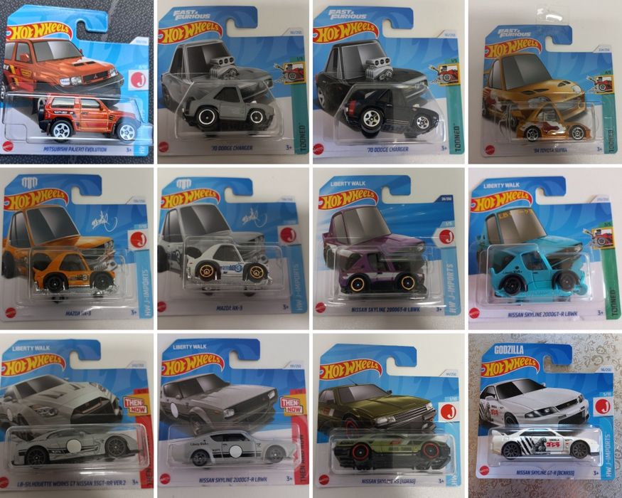 HotWheels Valores desde  3€ unidade
