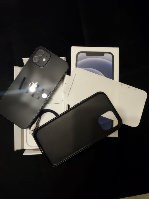 iPhone 12 black 128 GB Jak Nowy-bateria 86%