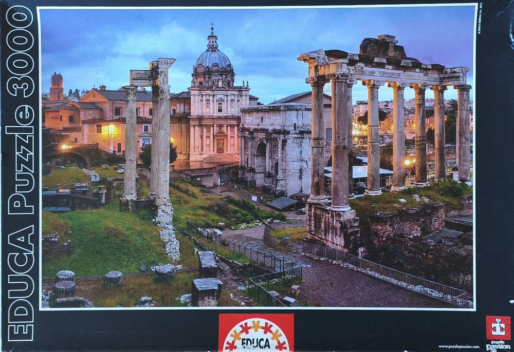 Puzzle 3000 peças fórum romano