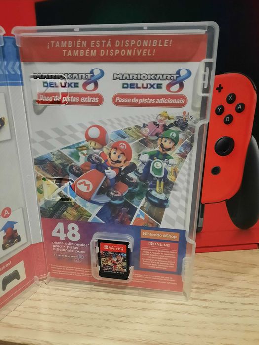 Consola Nintendo V2 + jogo Super Mário