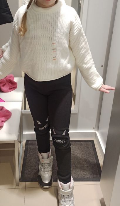 Светр білий одяг для дівчинки р.134-146 приблизно