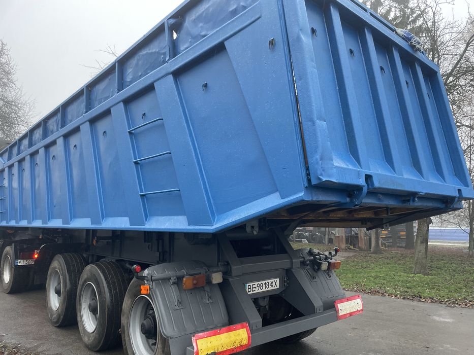 Напівпричіп самоскид маз рисорний