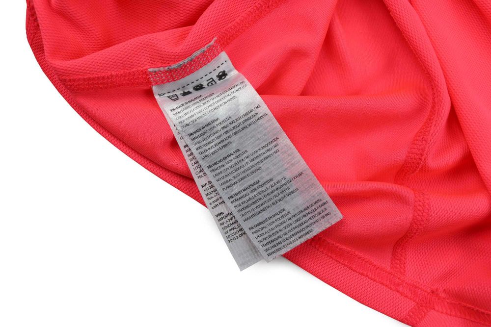 2XU luźna koszulka sportowa neonowa morela S