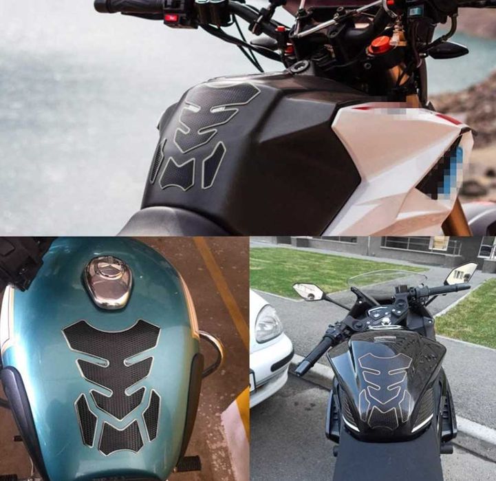 Folhas de proteção para depósito de moto Sport 3D