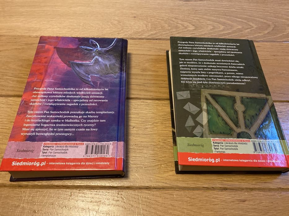 Książki z serii „Pan Samochodzik”