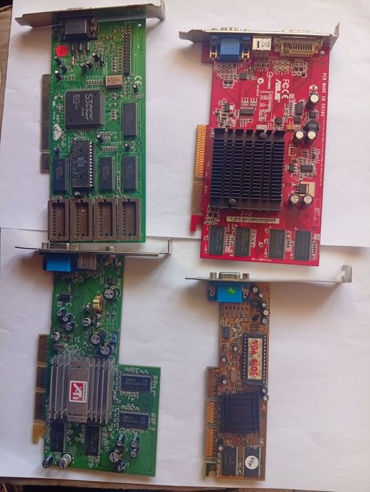 Видео/аудиокарты к компьютеру ( раритетные)