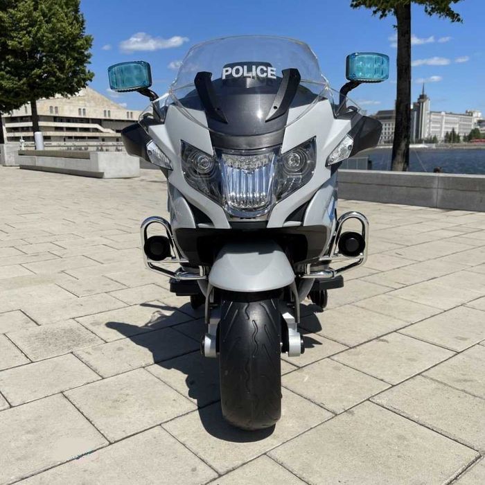 Motocykl POLICYJNY BMW Ścigacz Elektryczny Auto AKUMULATOR RC 2 DZIECI