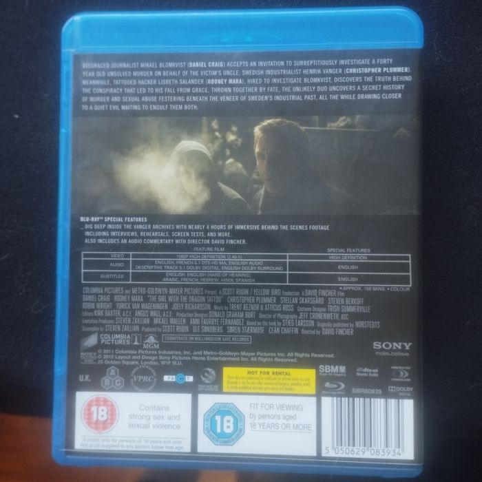 The Girl With The Dragon Tatoo