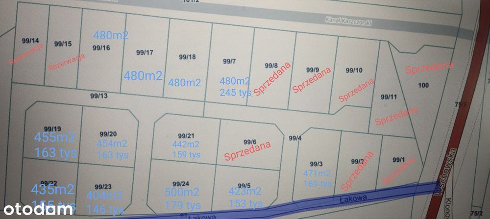 Działka budowlana 423 m² Wieleń jezioro struga OKAZJA - Widok 2