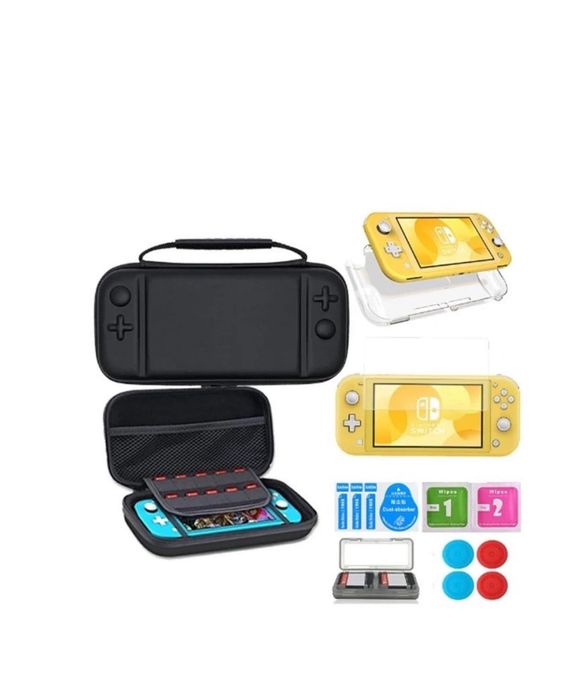 Набір для Nintendo Switch Lite Захисний Чохол Кейс Case/Скло