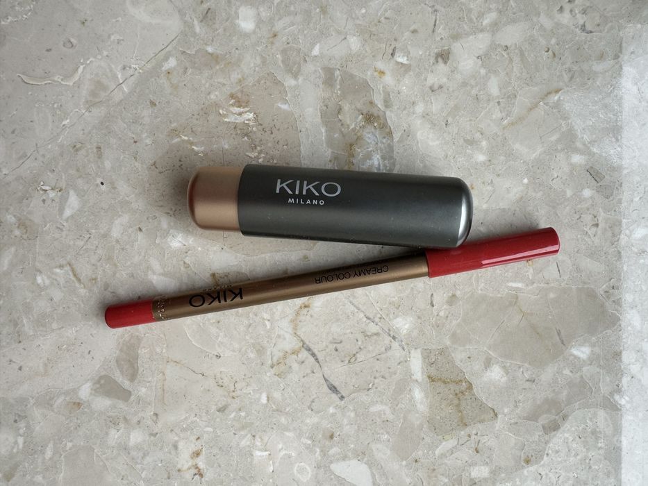 Помада і олівець для губ Kiko