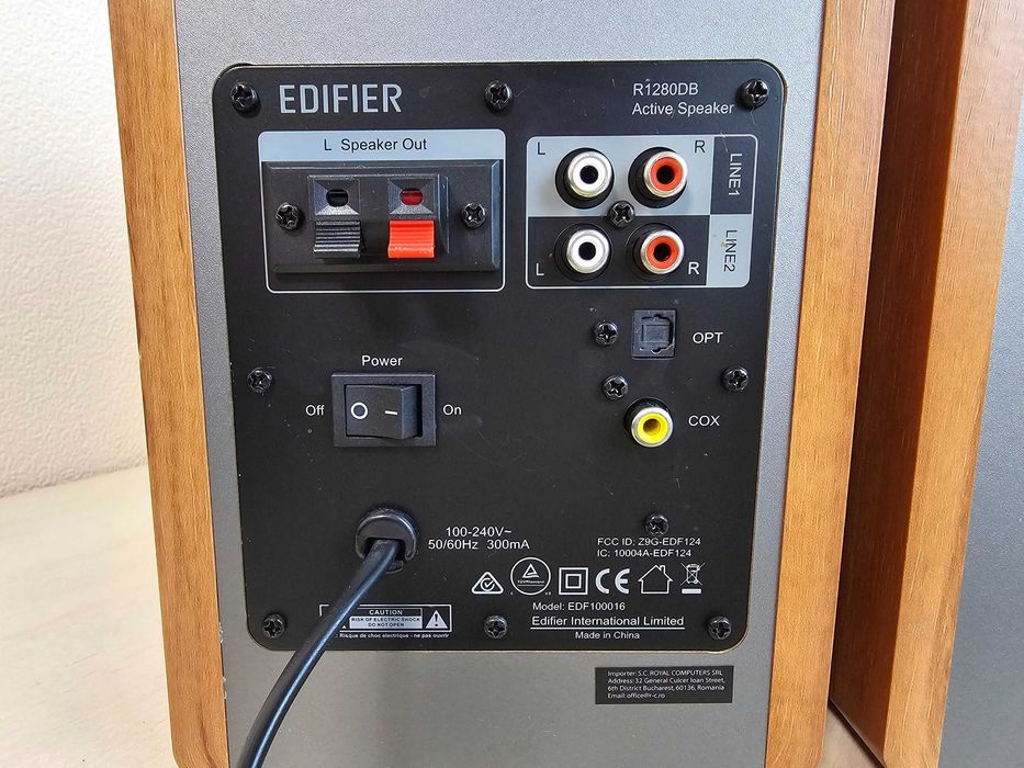 Акустична система Edifier R1280DB 2.0 | 42 Вт | Bluetooth | Оптичний вхід