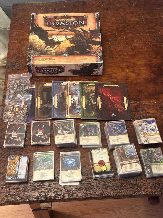 Warhammer Invasion Podstawka + dodatki (ENG)