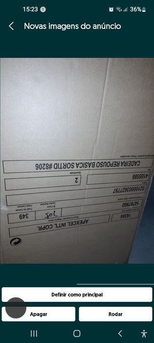 Espreguiçadeira de  bebé