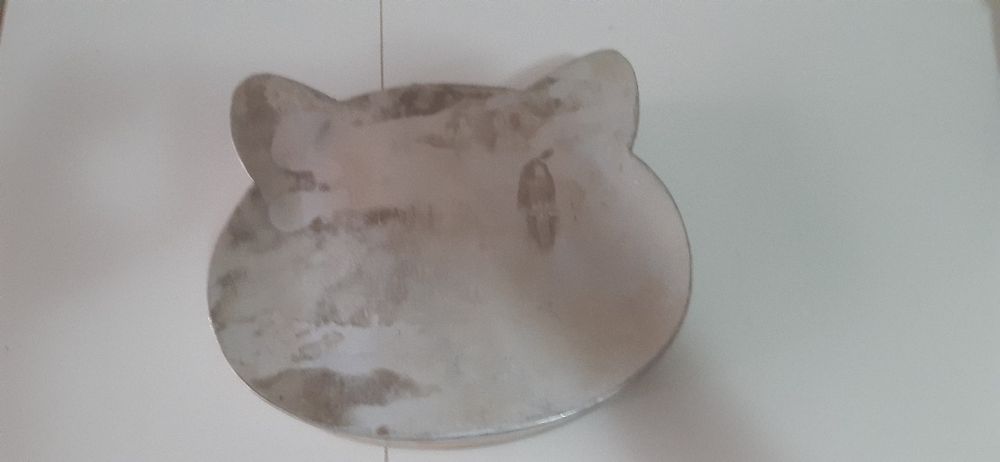 Forma para bolos em forma de gato