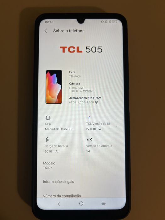 Tlc 505 desbloqueado