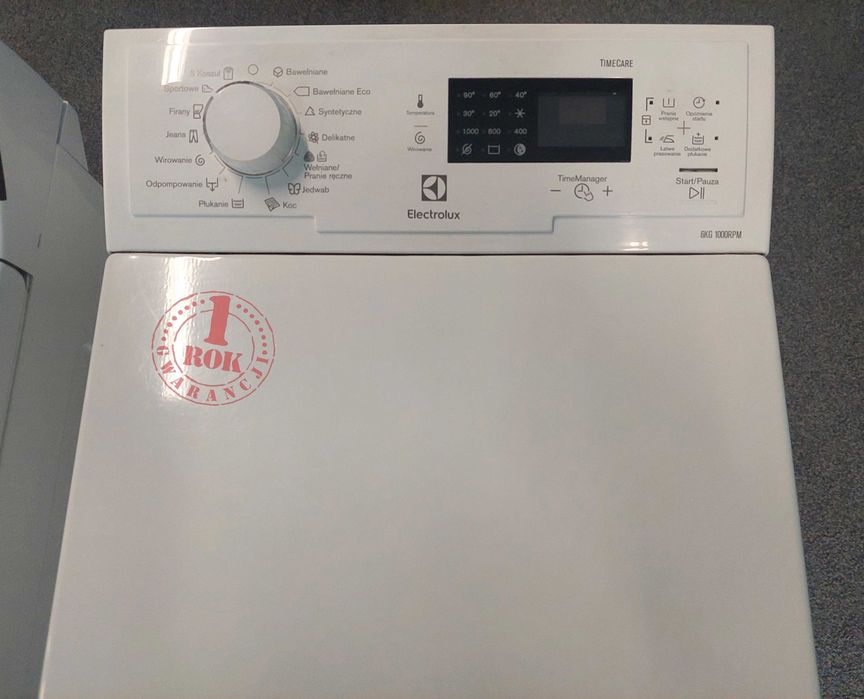 ROK GWARANCJA Pralka Electrolux EWT11064ISW Dotykowy ekran TimeManager