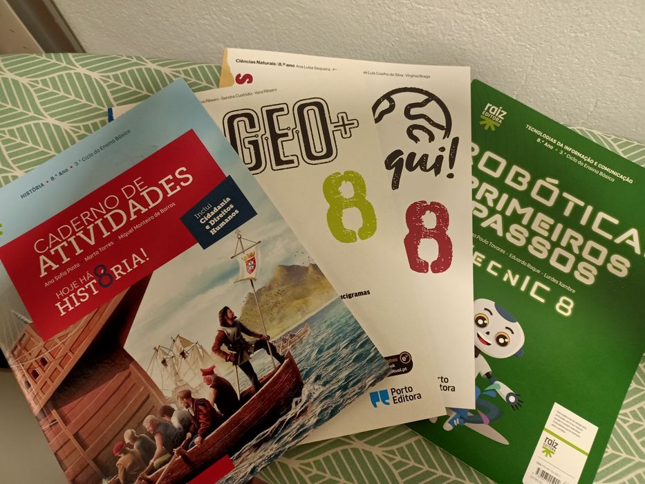 Cadernos de atividades 8° ano
