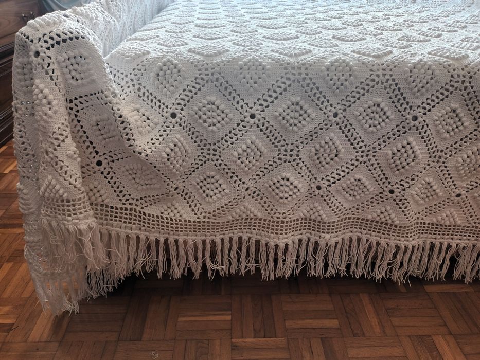 Colcha em croché