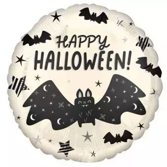 Balon Foliowy Satin Bat Attack 43Cm. Nowy Produkt