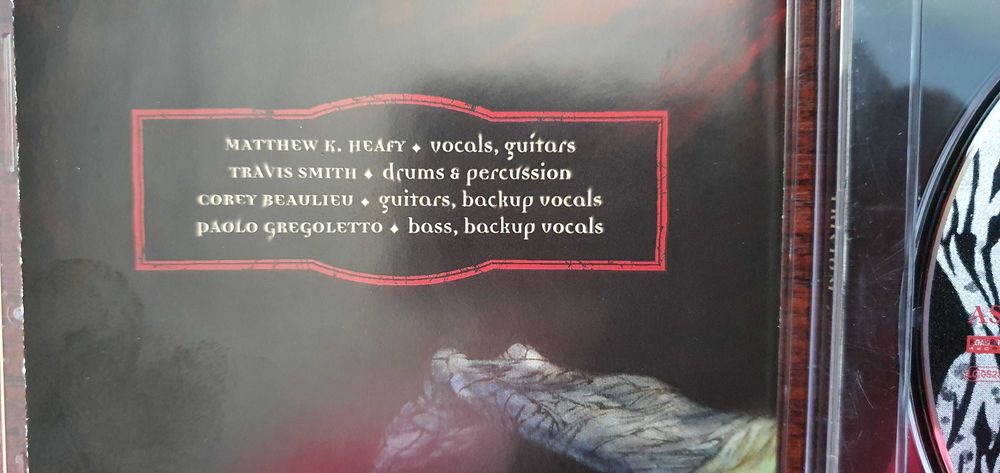 TRIVIUM    "ASCENDANCY"  heavy  metal  cd z 2005r , osobiście