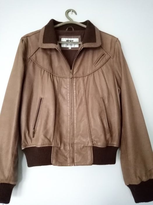 Casaco em pele genuína, tam. XL, marca Kent
