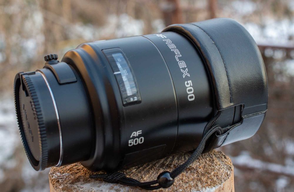 Об'єктив для дзеркальних (SLT) камер Sony Minolta AF Reflex 500 8