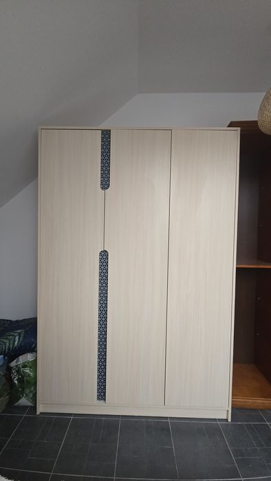 Duży zestaw mebli / jasny dąb