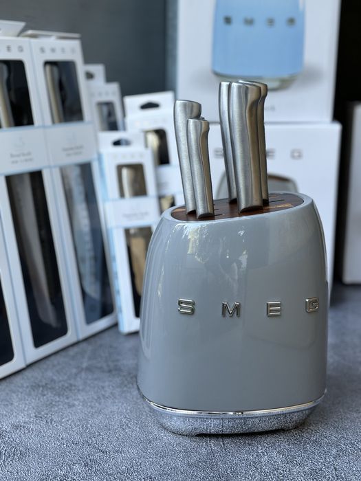 Набір ножів smeg ножи ножик смег