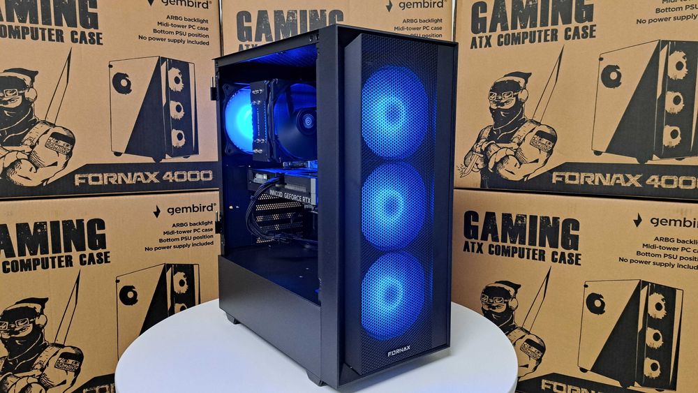 Nowy Komputer Gamingowy Katowice OFERTA SIERPIEŃ INTEL RYZEN RTX Gwarancja Faktura VAT 23% Windows 11