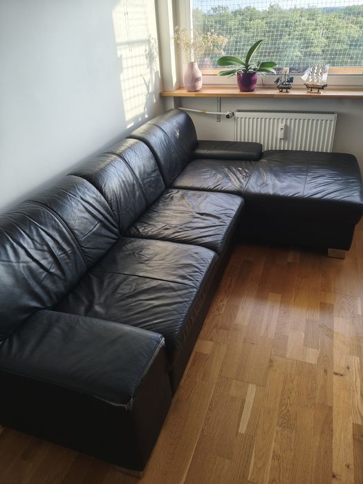 Sprzedam skórzaną kanapę