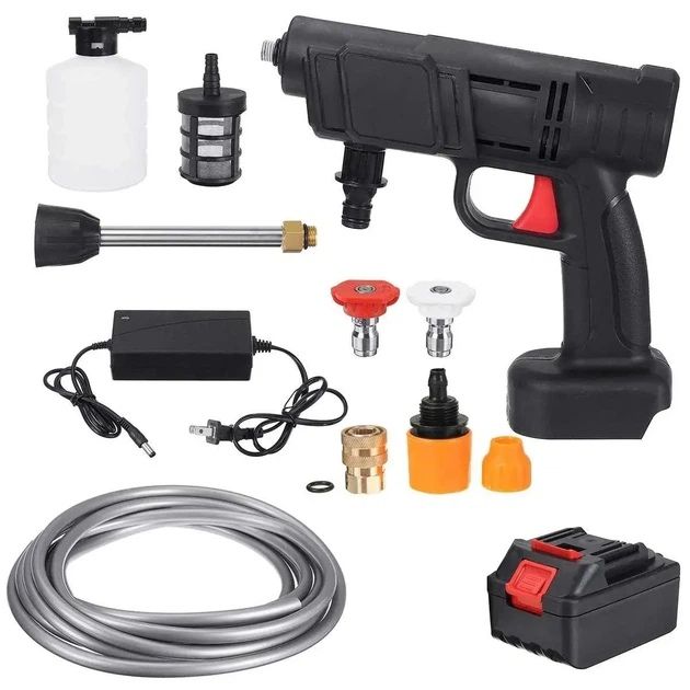 Бездротовий акумуляторний водяний пістолет високого тиску миття