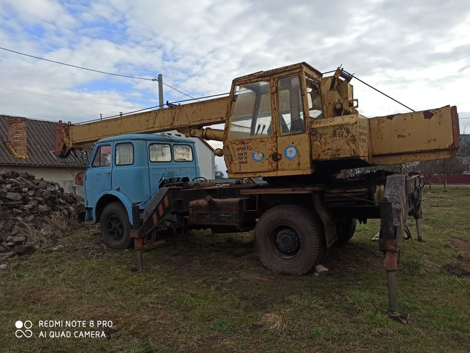Продам автокран на базі Маз500