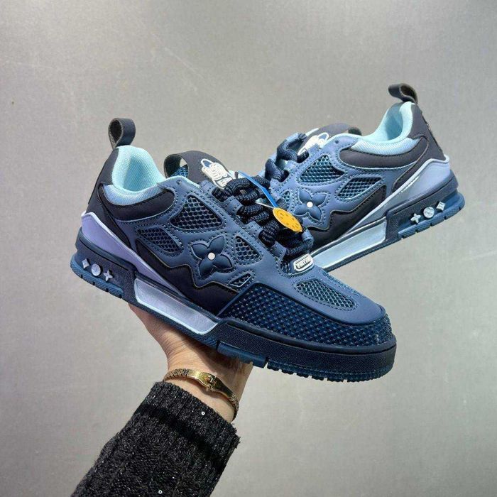 Кросівки Louis Vuitton Skate/LV Trainer/LV Skate Blue Color голубі