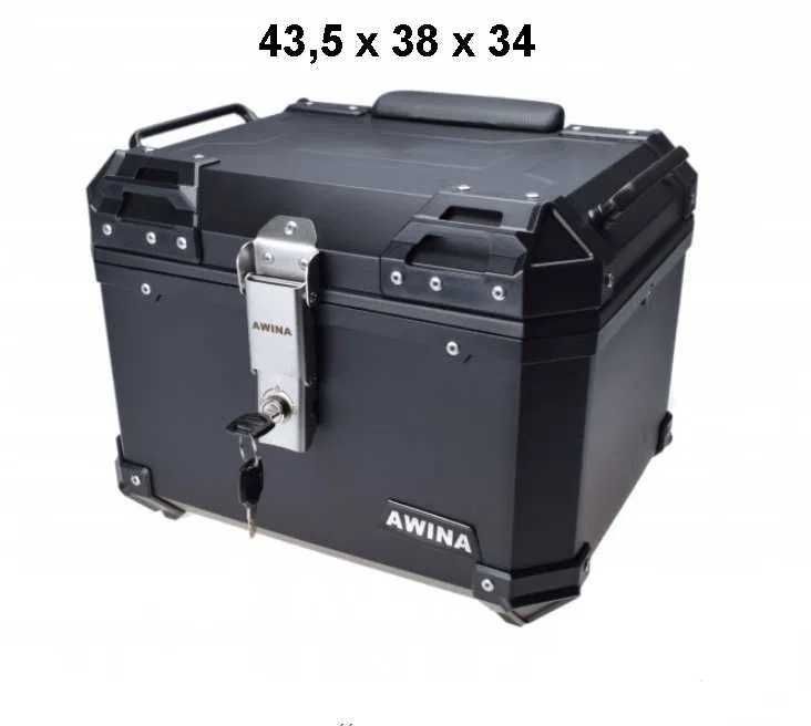 Nowy Kufer AWINA motocyklowy z oparciem 45L