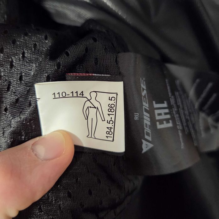 Motocyklowa kurtka DAINESE SpeedMaster, DDry, czarno/szara. Roz.56/XL