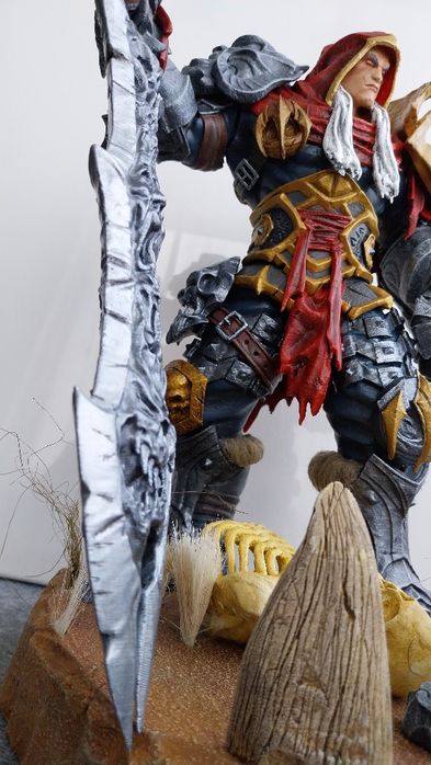 Darksiders - War, 3D PLA, diorama, playstation