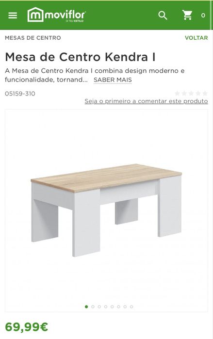 Mesa de centro sala