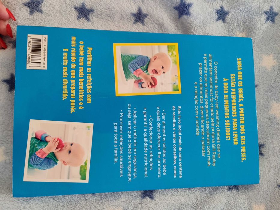 Livro - os bebés  sabem comer sozinhos
