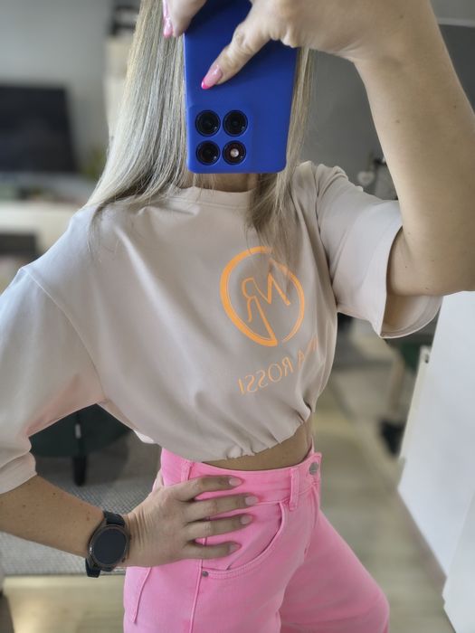 T-shirt Milla Rossi bombka uni