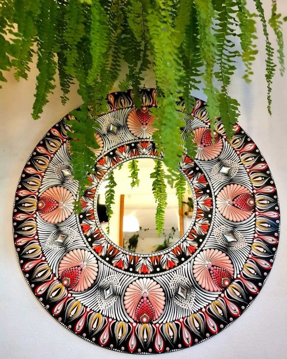 Mandalas a mão, pintura
