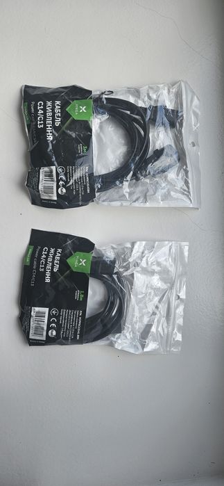 Кабеля для ПК,VGA,DVI, монітора,системного блока, UPS, тощо.