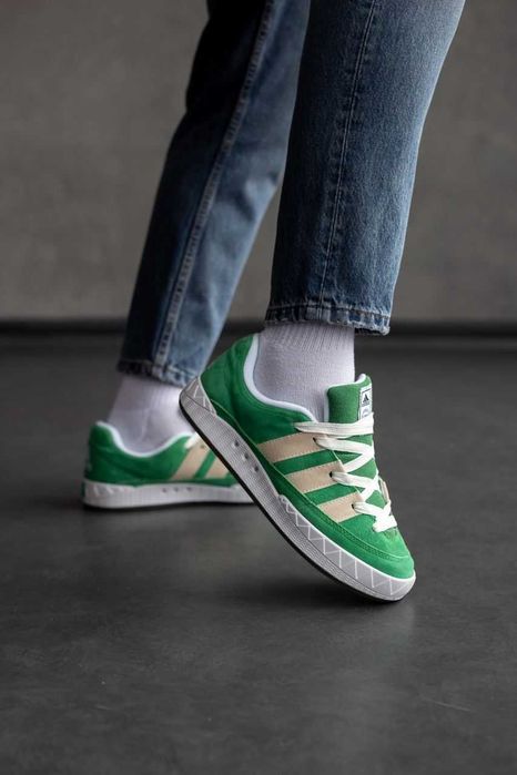 Кросівки Adidas Adimatic x Human Made Premium green/white