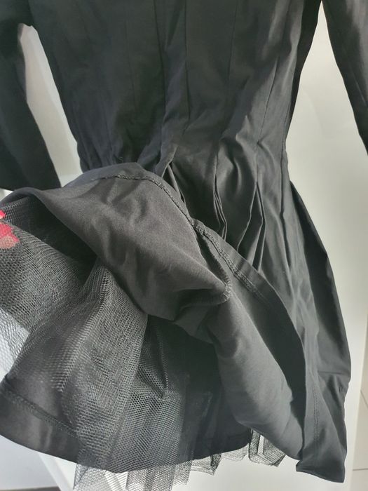 Sukienka m/l czarna okazja sylwester impreza wesele studniówka