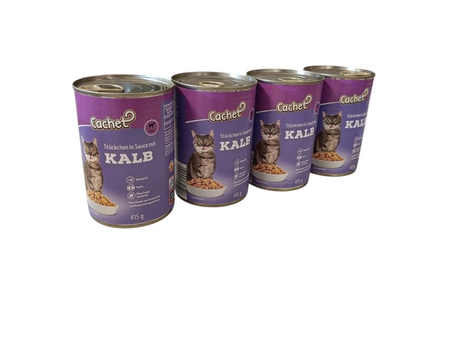 50szt×400gram.Puszka dla kota mix marek I smaków.